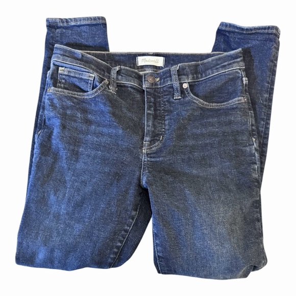 Madewell 9" Mid-Rise Skinny Jeans in Orland Wash: TENCEL™ Denim Edition, Size 29 - Picture 12 of 17